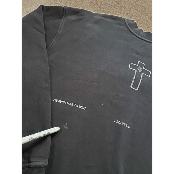 Darc Sport Wolves Forever She 392 Of 500 Crew-Neck Sweater Black Size M - Picture 8 of 9